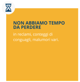Non vi facciamo perdere tempo