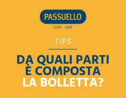 Come è composta la bolletta