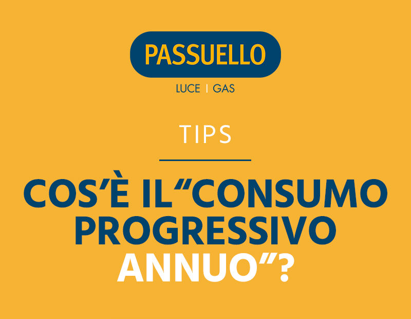 Consumo progressivo annuo